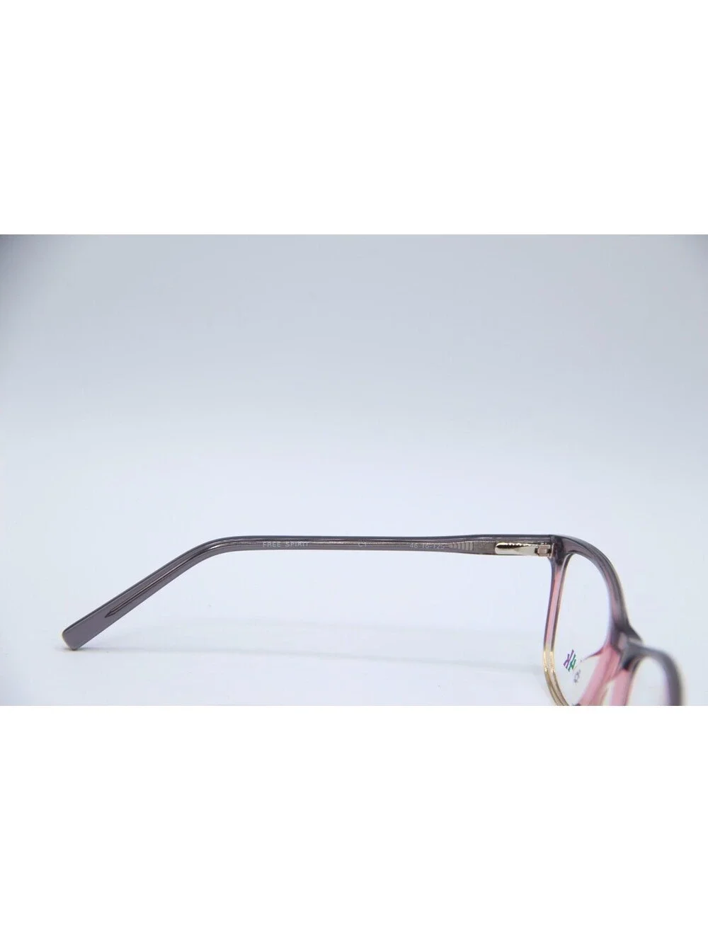 Db4K Free Spirit C1 Gray Pink Brown Authentic Eyeglasses 46-16